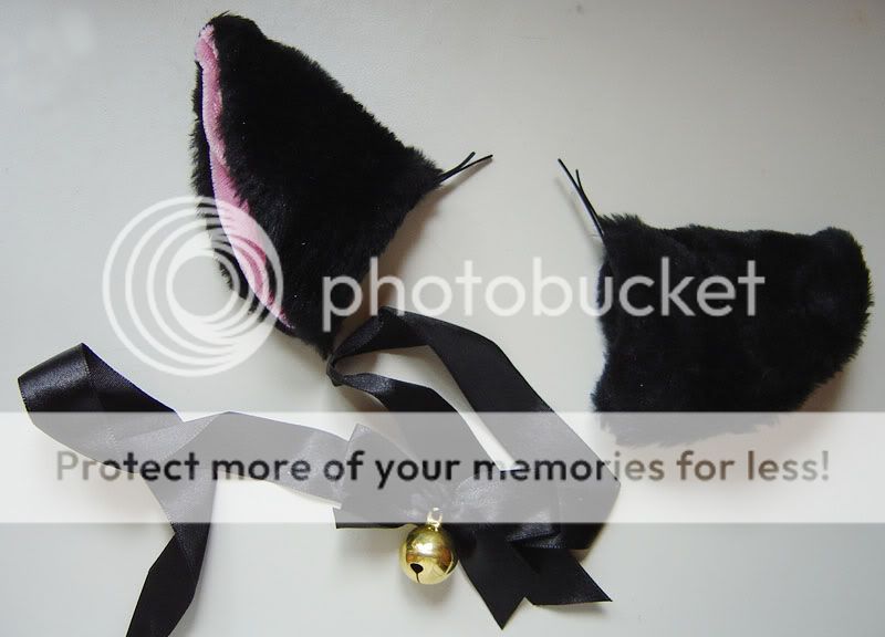 Brand New Ragnarok Online cosplay Kitty band hat ear RO black with 