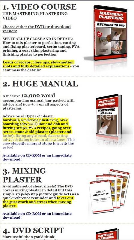 Mastering Plastering DVD Course: How Is It?