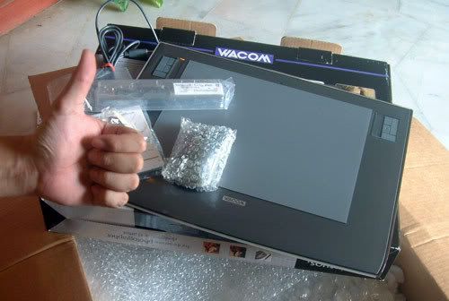 wacom bamboo mte 450 flicks