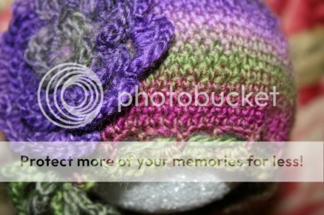   Baby Hat crochet flower photo cap merino wool shower gift jsuey123 USA