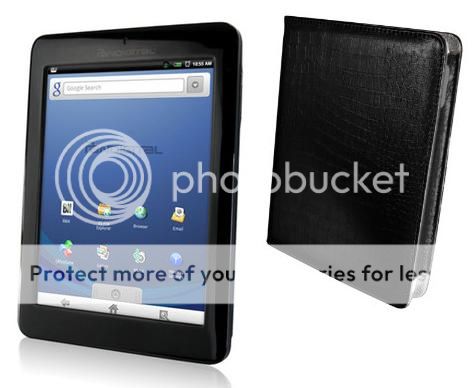 Pandigital Android 7” Tablet eReader R7T20WBL7 & Leatherette Case 