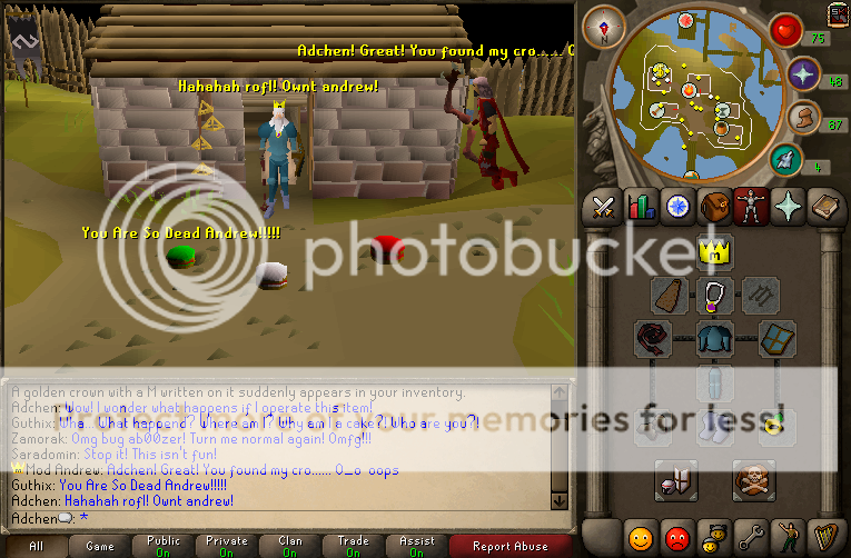 Jagex Mod Hat - Screenshot Fakes - Sal's RuneScape Forum