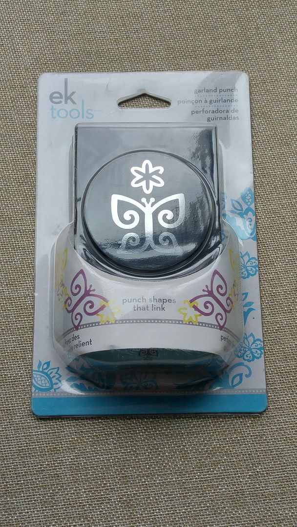 Garland EK Success Tools Punch Butterfly and Flower