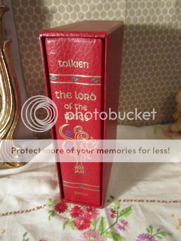 LORD OF THE RINGS Tolkien RED BOOK OF WESTMARCH  Leather w/Slipcase 