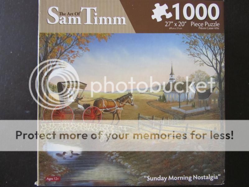 Sam Timm 1000 Puzzle Sunday Morning Nostalgia  