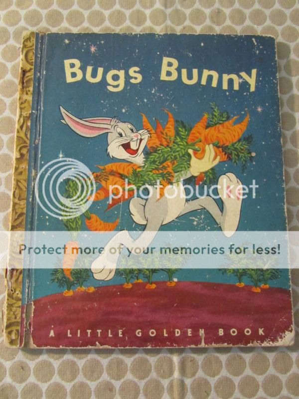 1949 A little Golden Book Bugs Bunny 1st Edition B Printing  