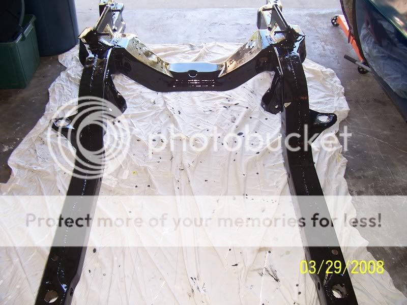 Best spray can paint for subframe