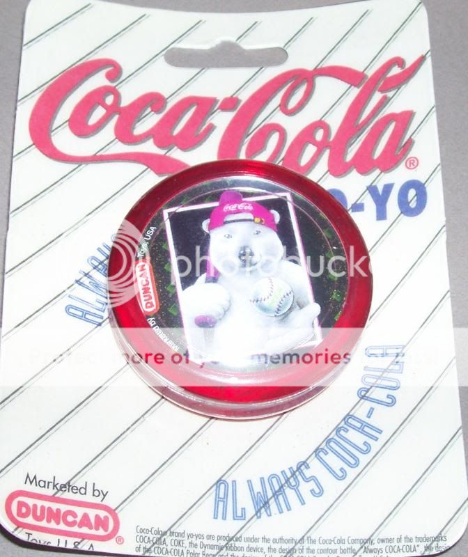 Coca Cola YO YO DUNCAN CARDED 1997 COKE # 3  