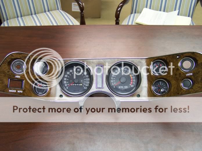 Woodgrain dash bezel restoration source?