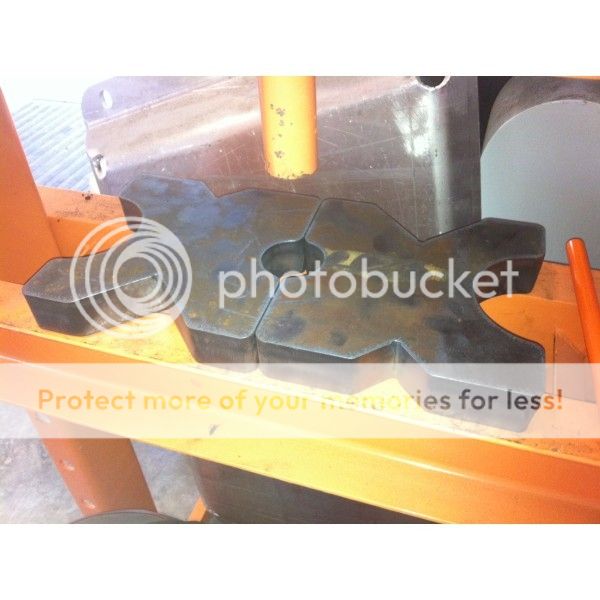 Shop Press bed plates