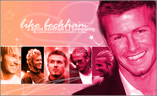 David Beckham userinfo header by dapooh