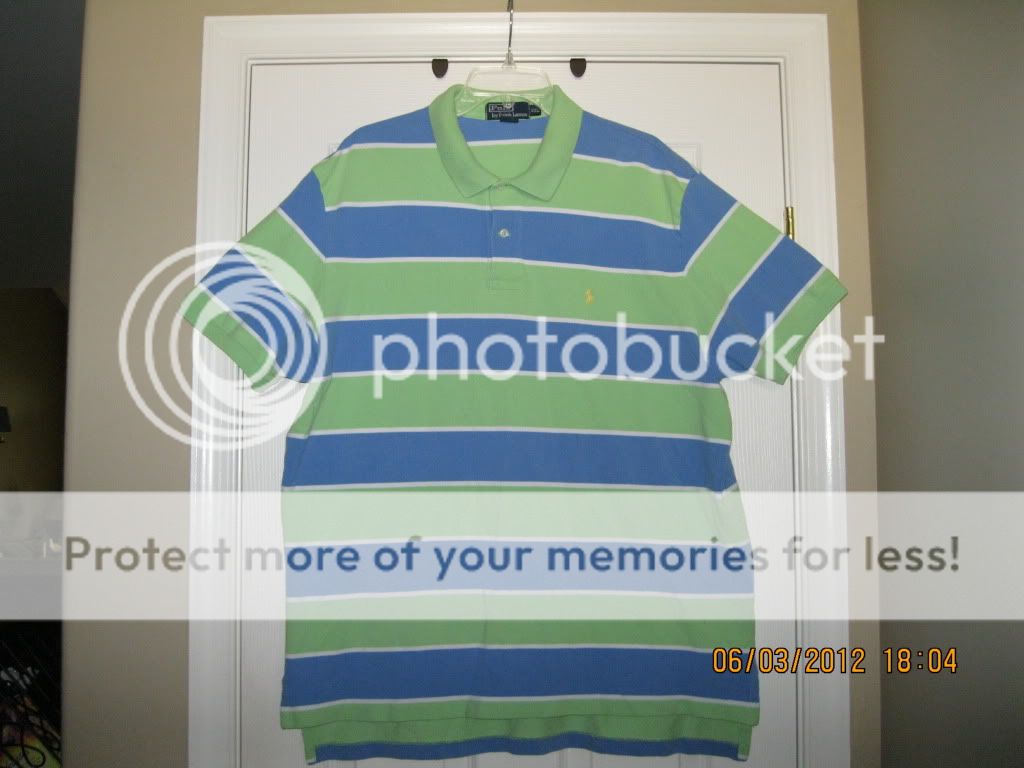 You are looking at a Mens POLO RALPH LAUREN Top in a Size XXL. Lime 