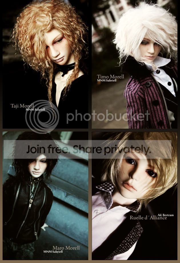 Taji, Timo, Maro & Ruelle