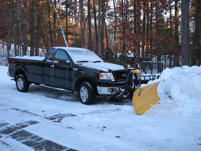 2007 Ford f150 snow plow