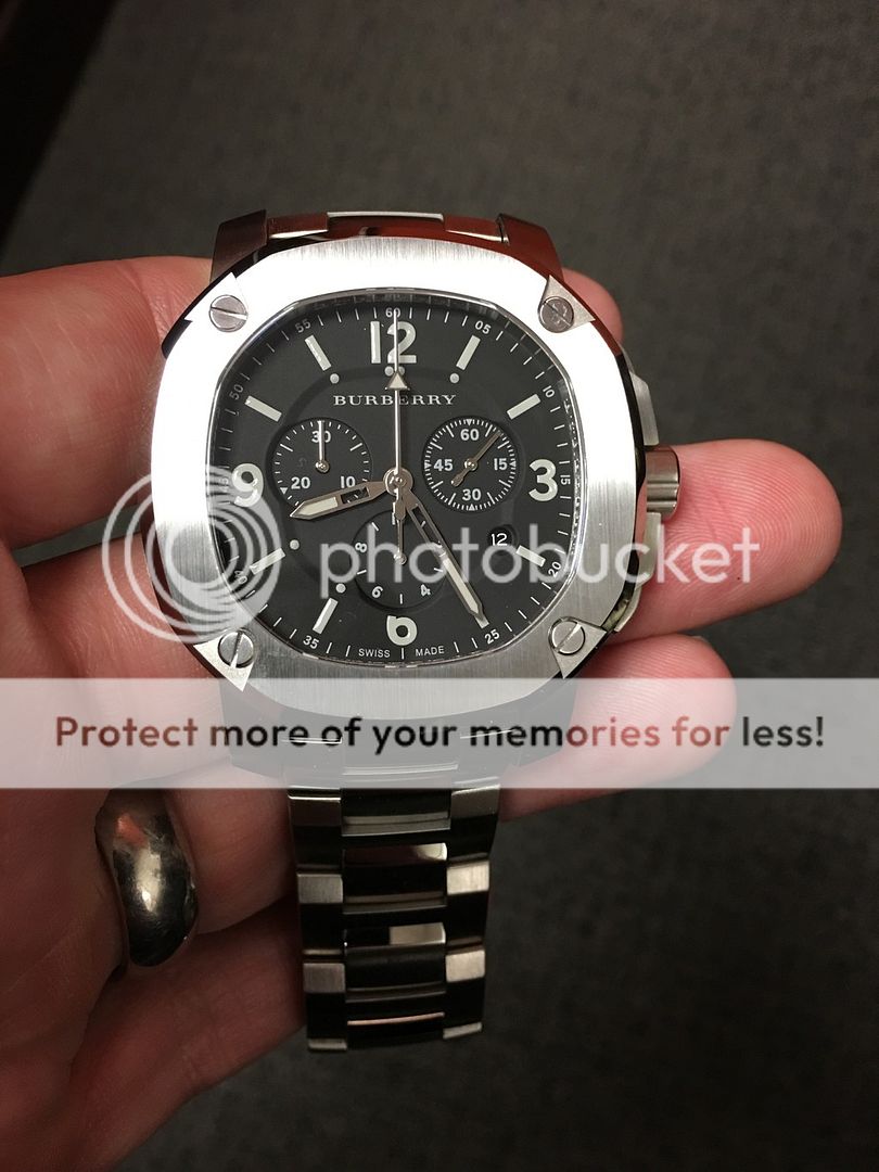 burberry watch extra links