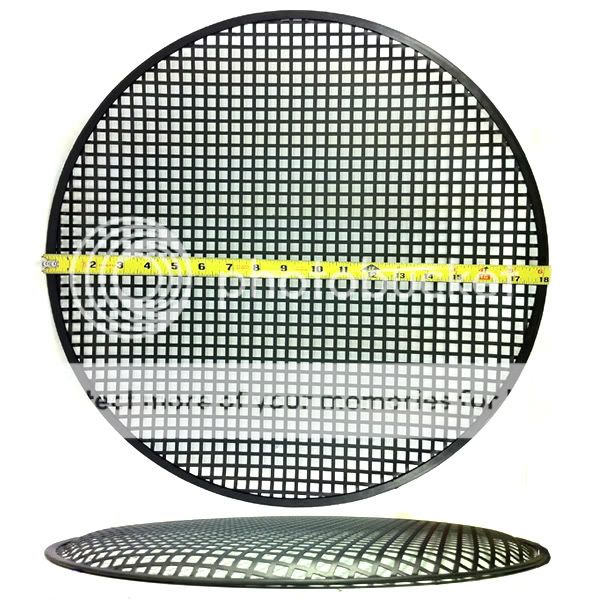 18 INCH SUBWOOFER SPEAKER COVERS WAFFLE MESH GRILLS GRILLES 