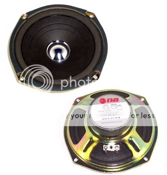 REPLACEMENT 65 WATT 4 ohm AUDIO SPEAKERS WOOFERS  