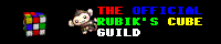 THE OFFICIAL RUBIKS CUBE GUILD (FIRST CUBING GUILD EVER) banner